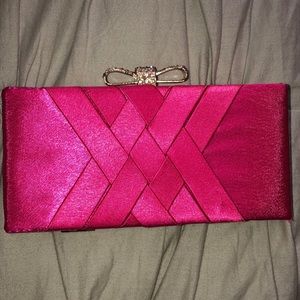 Neon Pink Clutch